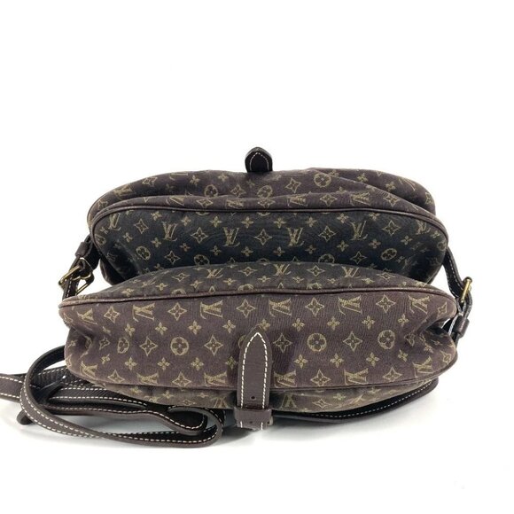 LOUIS VUITTON Saumur 30 Crossbody Shoulder Bag Monogram Mini Lin - Picture 5 of 14